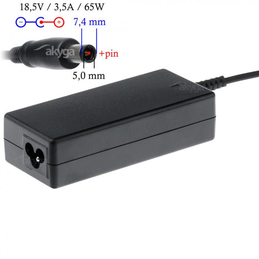 Akyga power supply for laptops HP AK - ND - 03 - LCDEAL
