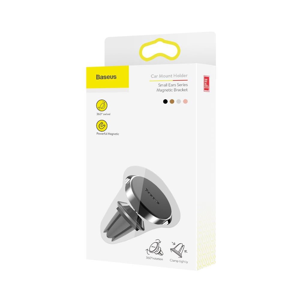 Baseus car holder Small Ears magnetic air vent black - LCDEAL