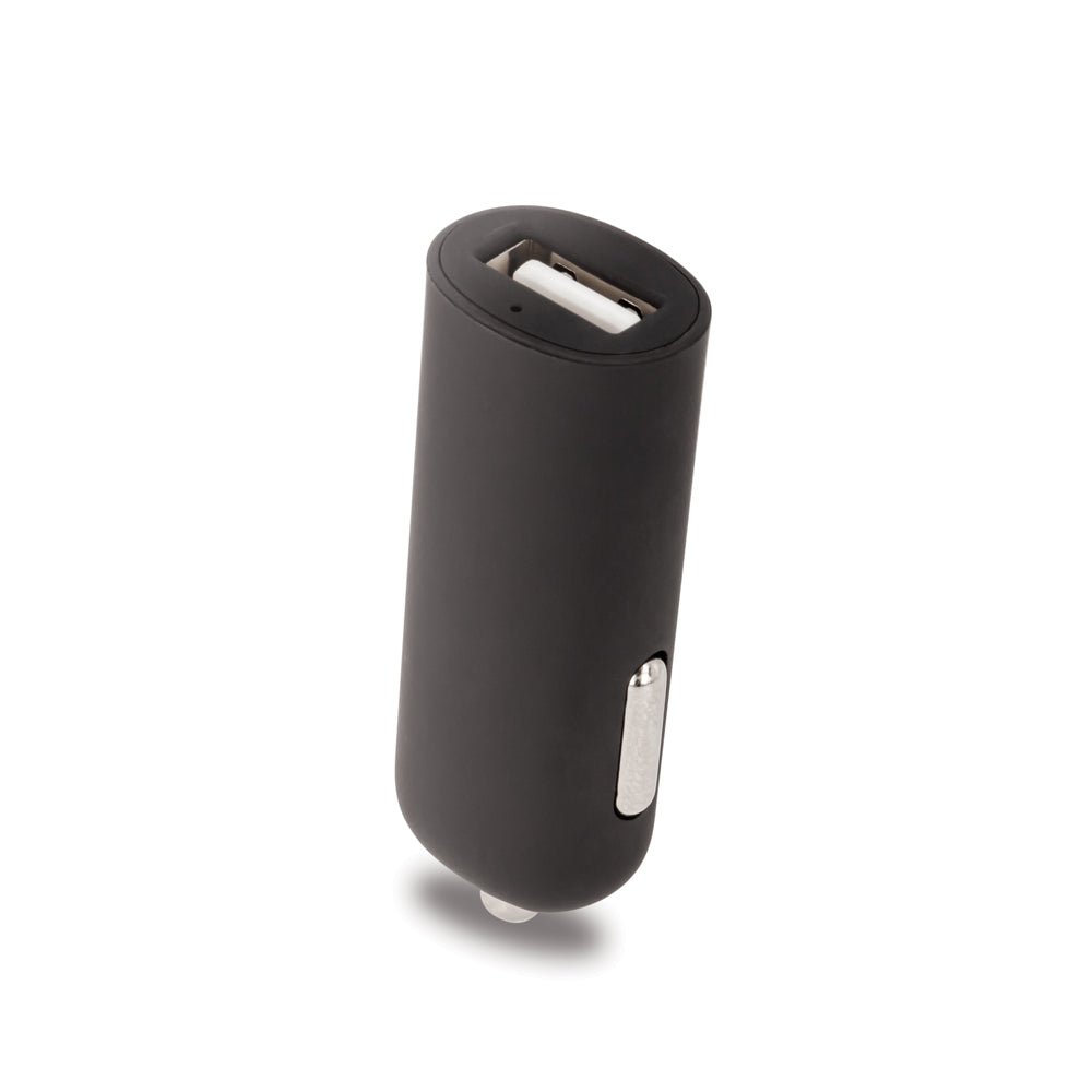 Forever M02 car charger 1x USB 1A black + USB - C cable - LCDEAL