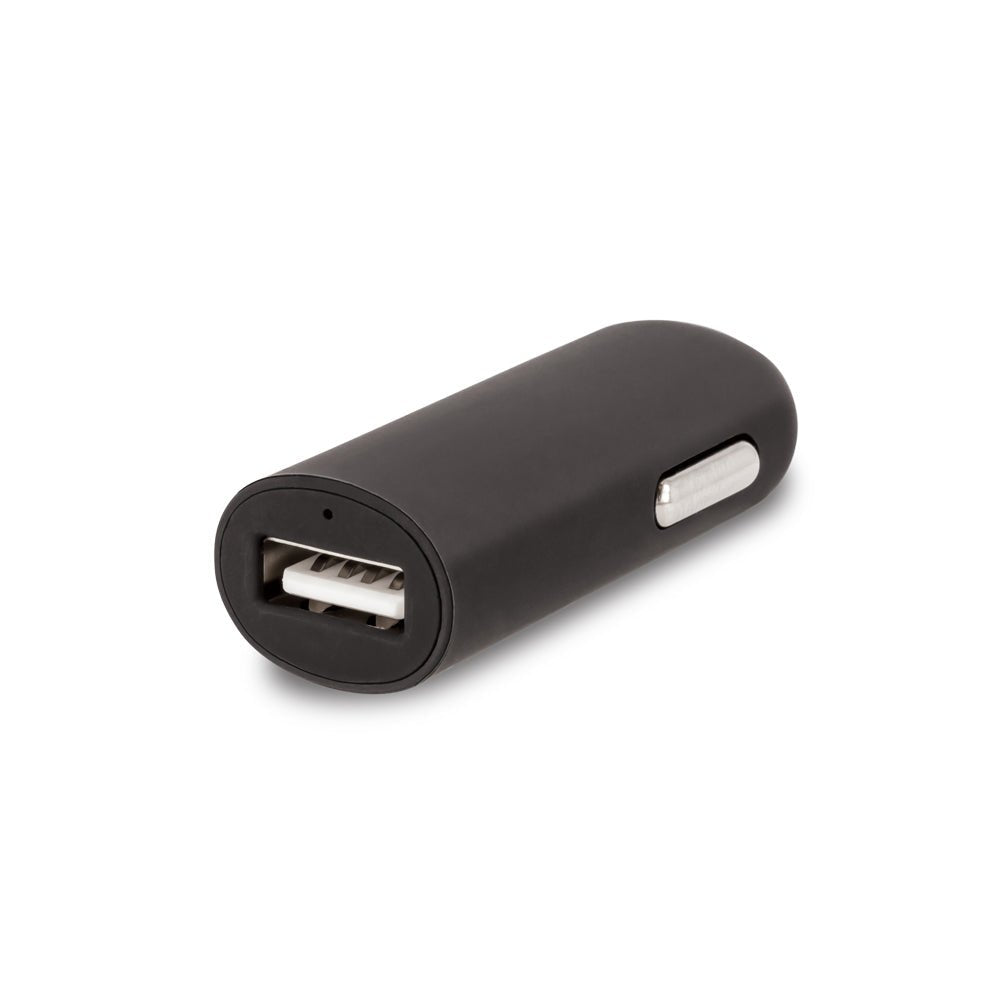 Forever M02 car charger 1x USB 1A black + USB - C cable - LCDEAL