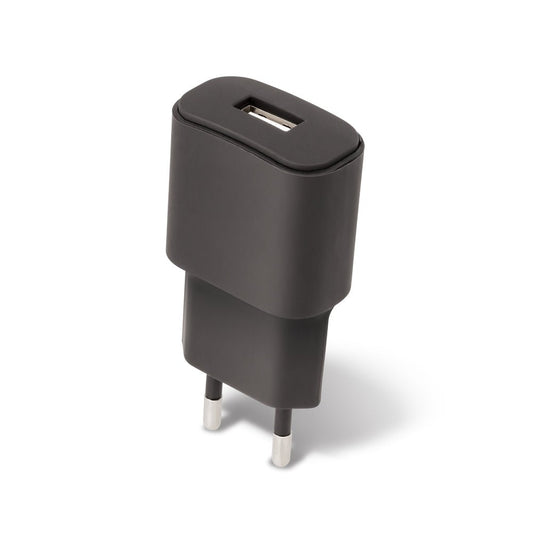 Forever TC - 01 charger 1x USB 2A black + USB - C cable - LCDEAL