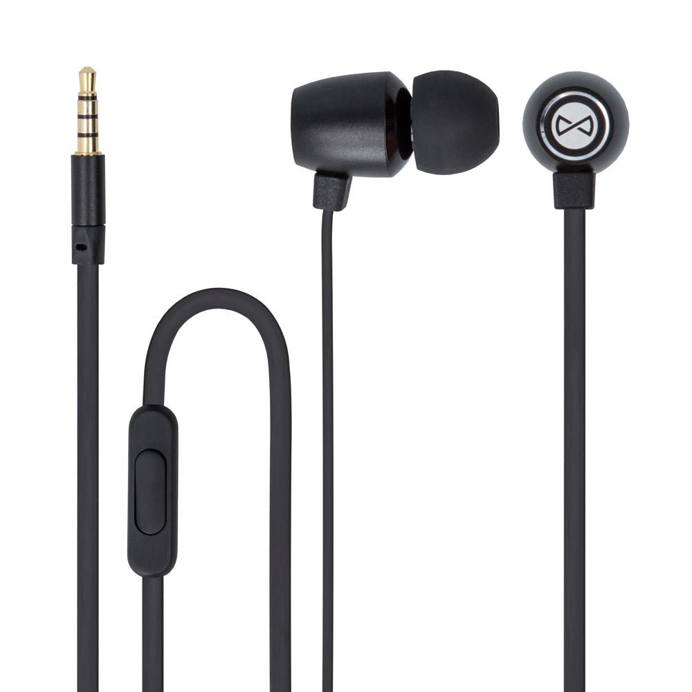 Forever wired earphones MSE - 100 jack 3,5mm black - LCDEAL