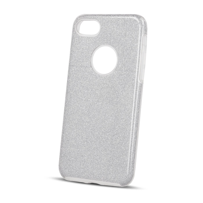 Glitter 3in1 case for iPhone 7 / 8 / SE 2020 / SE 2022 silver - LCDEAL
