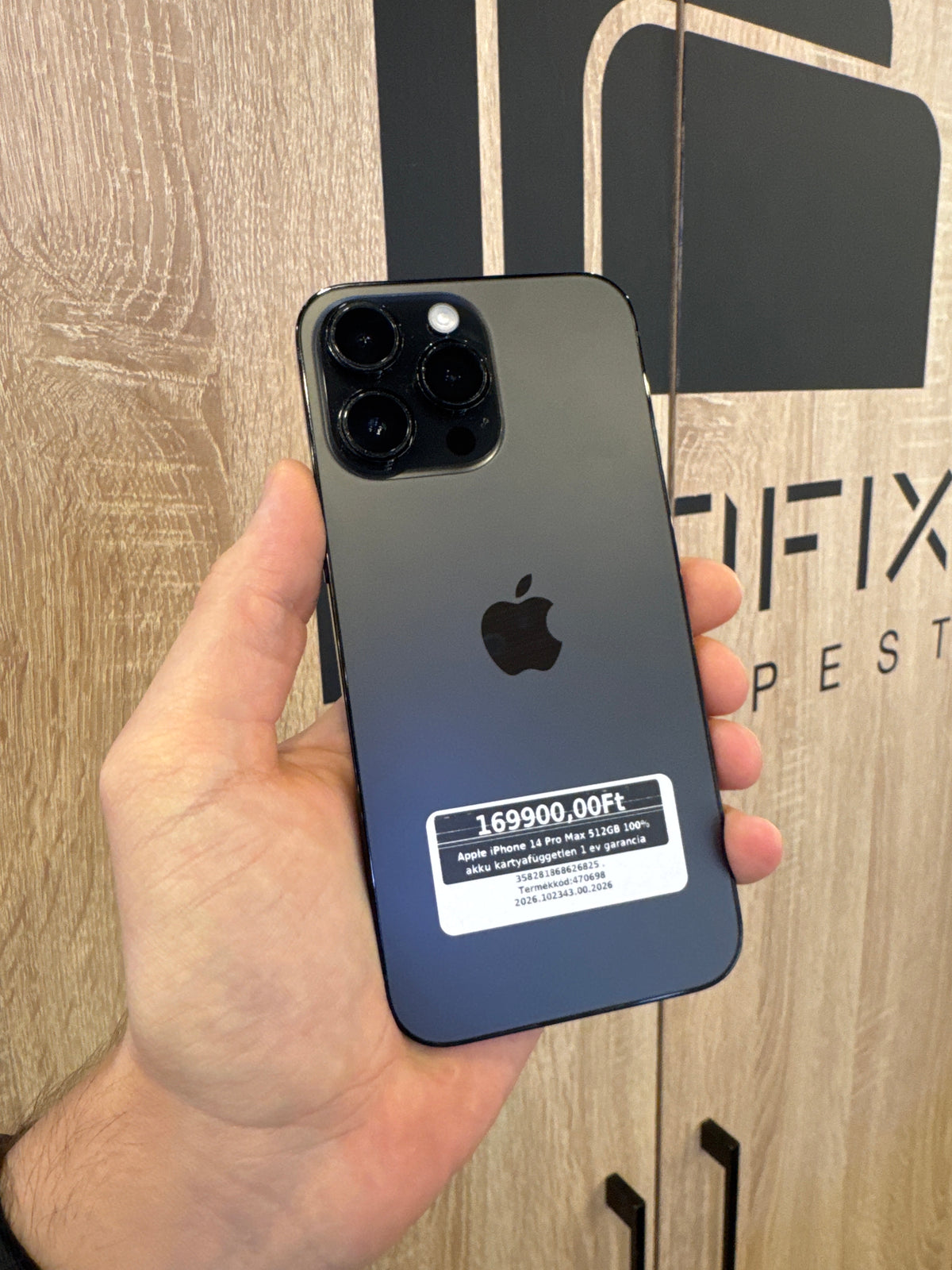 Apple iPhone 14 Pro Max 512GB 100% akku kártyafüggetlen 1 év garancia