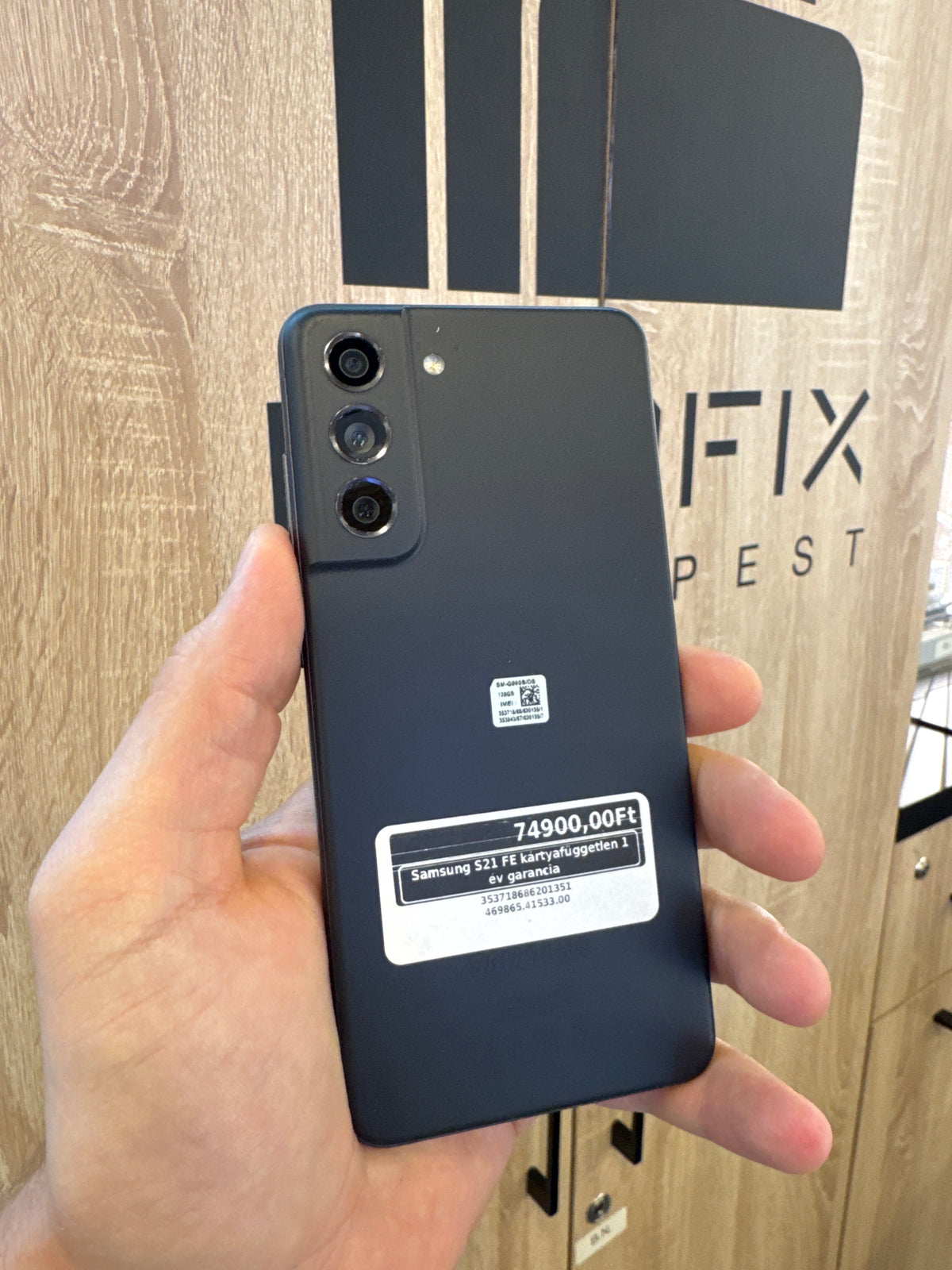 Samsung S21 FE kártyafüggetlen 1 év garancia