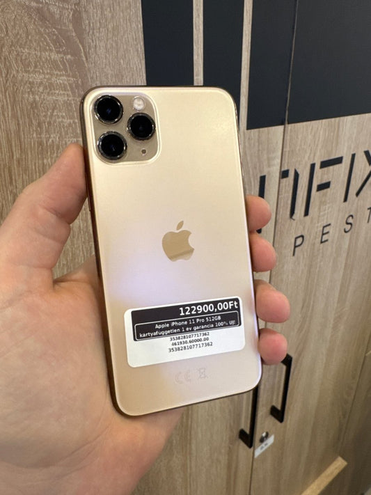 Apple iPhone 11 Pro 512GB kártyafüggetlen 1 év garancia 100% ÚJ! - LCDEAL