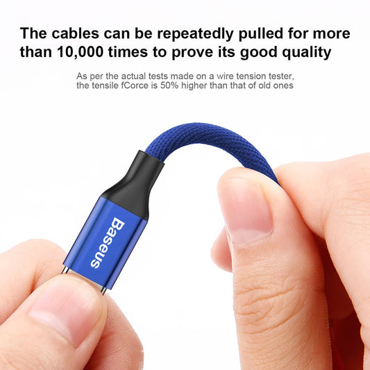 Baseus cable Yiven USB - Lightning 1,8 m 2A navy blue - LCDEAL