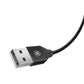 Baseus cable Yiven USB - microUSB 1,5 m 2A black - LCDEAL
