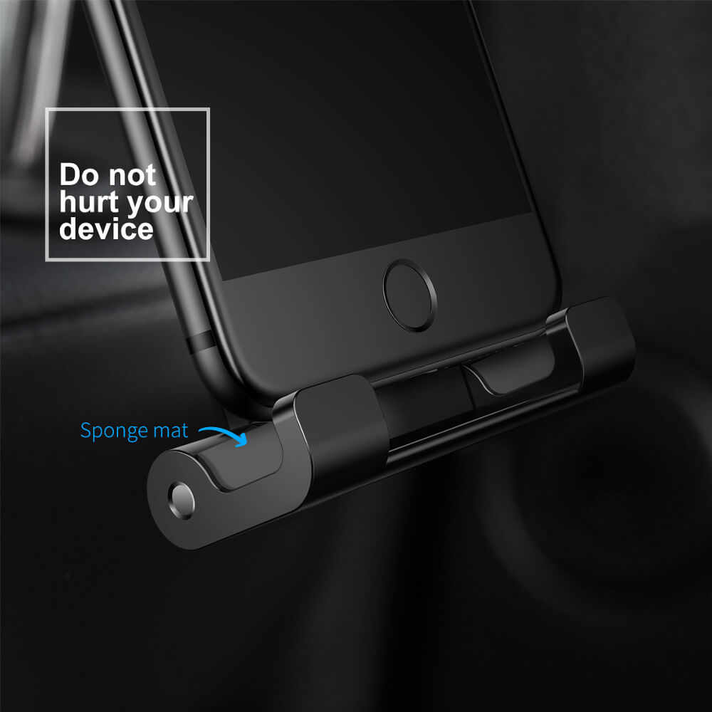 Baseus car holder (back seat) black - LCDEAL