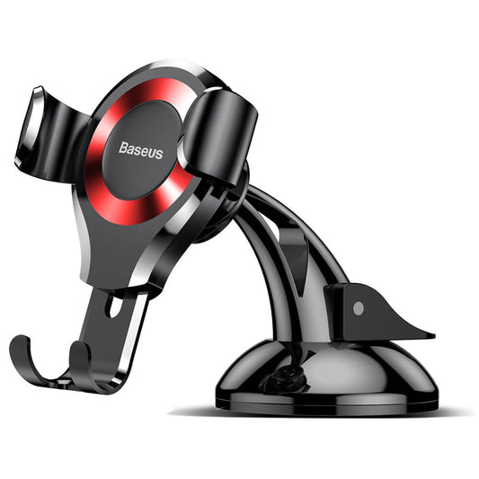 Baseus car holder Osculum gravity black - red - LCDEAL
