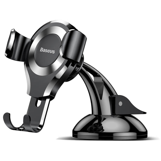 Baseus car holder Osculum gravity black - silver - LCDEAL