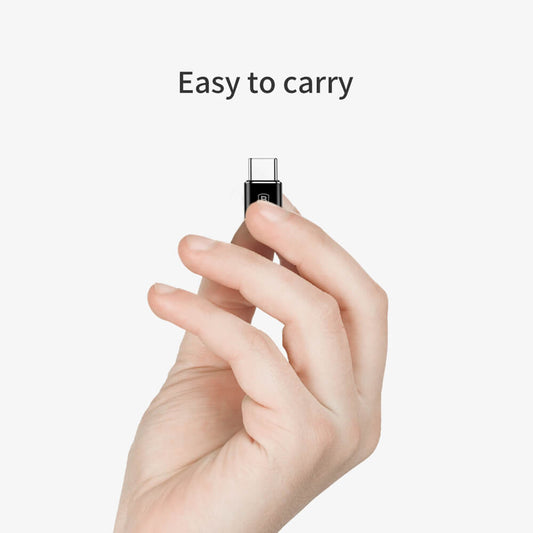 Baseus OTG adapter microUSB - USB - C black - LCDEAL
