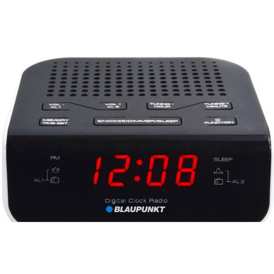 Blaupunkt Radiobudzik FM PLL CR5WH - LCDEAL