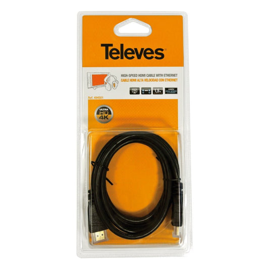 Cable HDMI - HDMI 1,5m Televes - LCDEAL