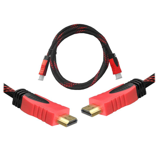 Cable HDMI - HDMI 3m red v1.4 blist. - LCDEAL