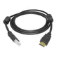 Cable HDMI - HDMI (v2.0 | 4K | 1,5 m) black - LCDEAL