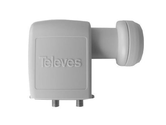 Conwerter SAT TWIN TELEVES gray [747002] - LCDEAL