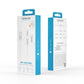 Forever 3in1 cable USB - Lightning + USB - C + microUSB 1,0 m 1,5A white - LCDEAL