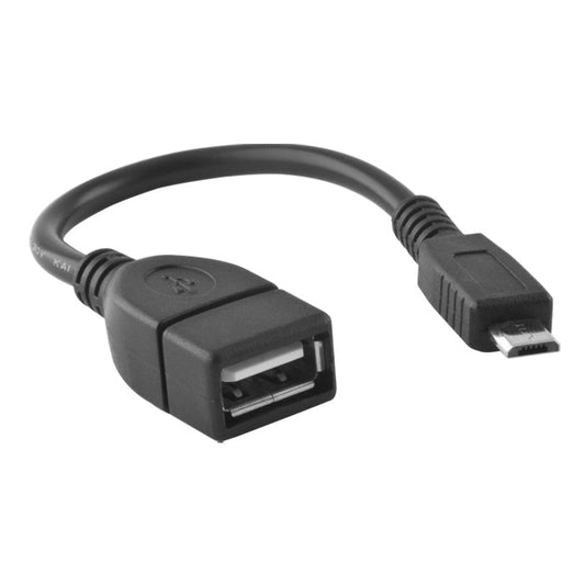 Forever adapter USB - microUSB black - LCDEAL