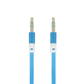 Forever audio cable jack 3,5mm - jack 3,5mm 1,0 m blue - LCDEAL