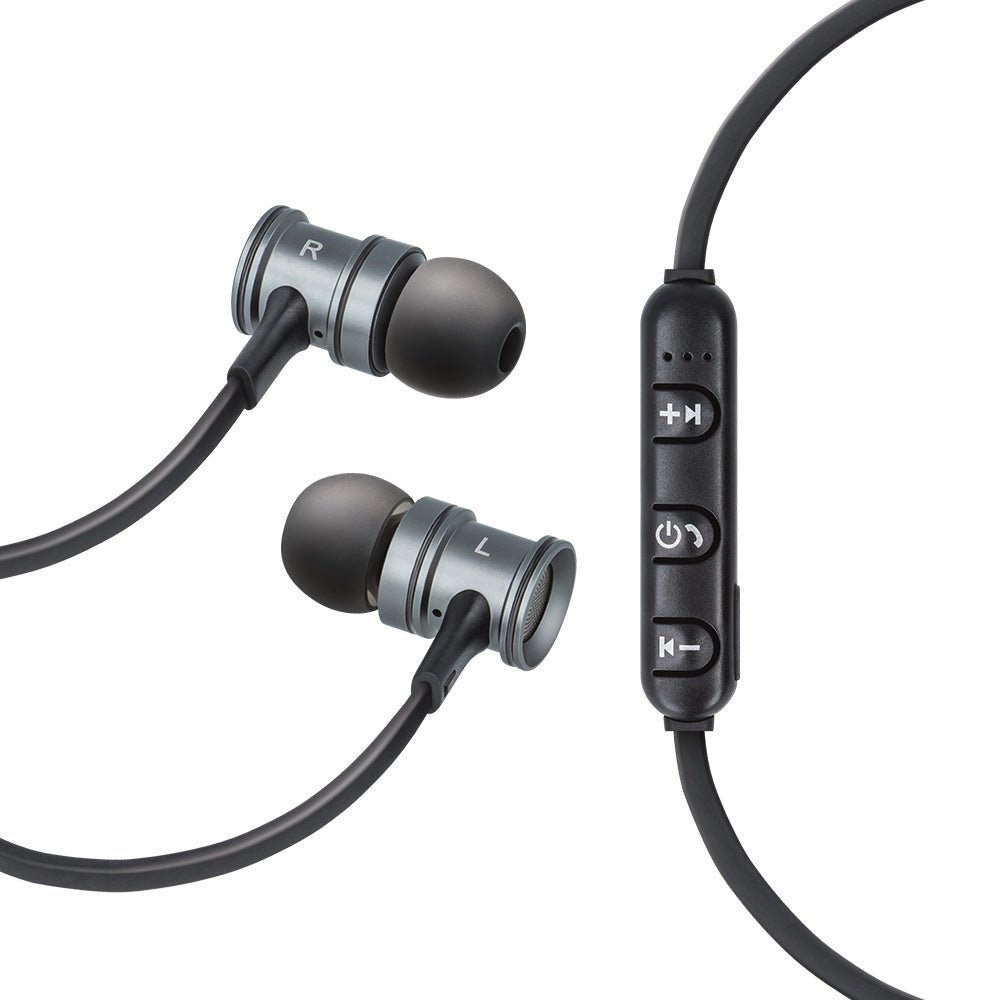 Forever Bluetooth headphones BSH - 200 silver - LCDEAL