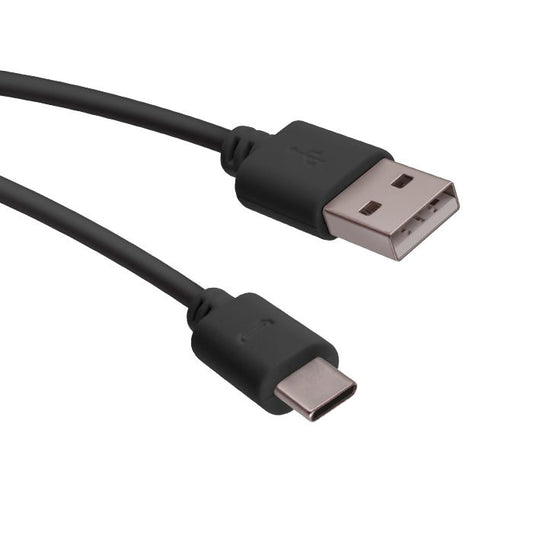 Forever cable USB - USB - C 1,0 m 1A black - LCDEAL