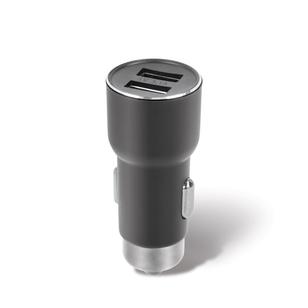 Forever CC - 04 car charger 2x USB 3.1A black - LCDEAL