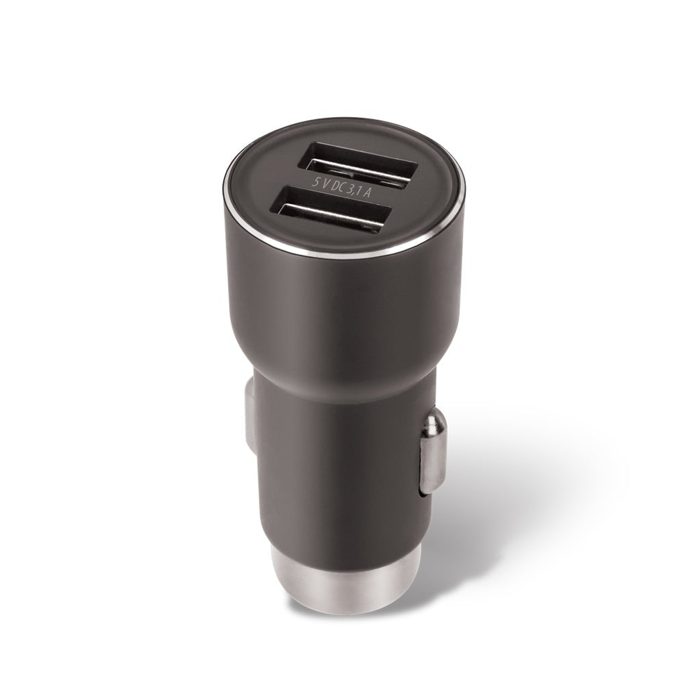 Forever CC - 04 car charger 2x USB 3.1A black - LCDEAL
