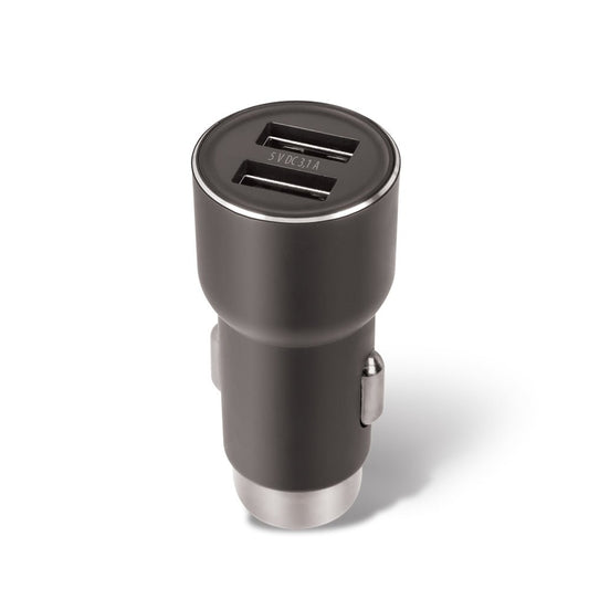 Forever CC - 04 car charger 2x USB 3.1A black - LCDEAL