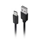 Forever M02 car charger 1x USB 1A black + USB - C cable - LCDEAL