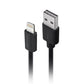 Forever M02 car charger 1x USB 2A black + Lightning cable - LCDEAL