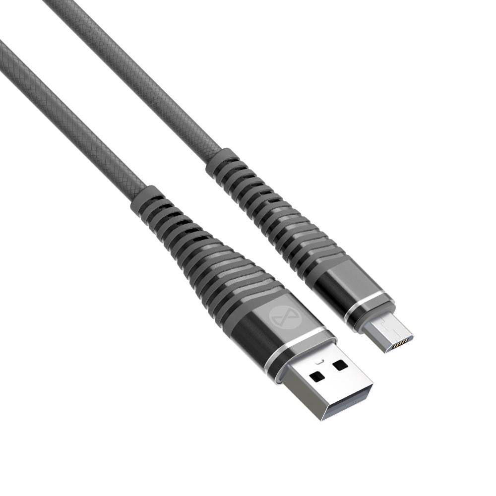 Forever Shark cable USB - microUSB 1,0 m 2A black - LCDEAL