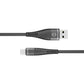 Forever Shark cable USB - USB - C 1,0 m 2A black - LCDEAL