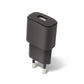 Forever TC - 01 charger 1x USB 1A black - LCDEAL