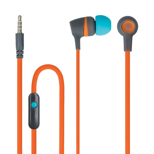 Forever wired earphones JSE - 200 jack 3,5mm orange active - LCDEAL
