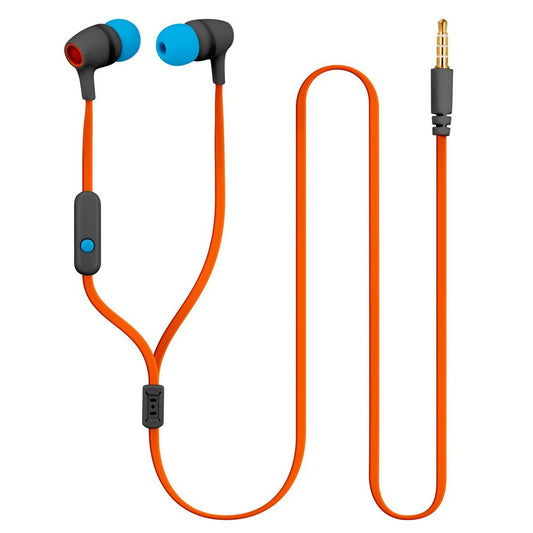 Forever wired earphones JSE - 200 jack 3,5mm orange active - LCDEAL