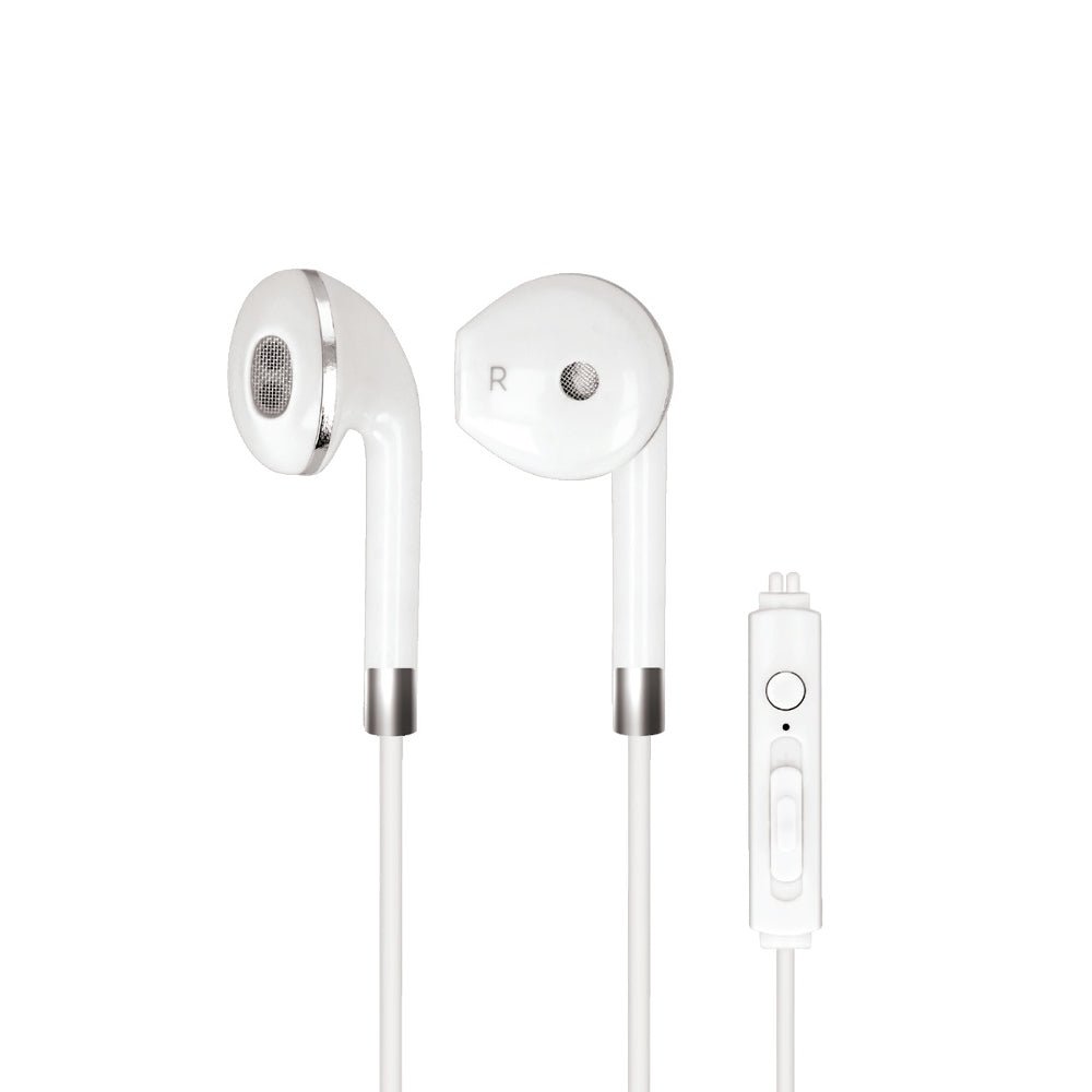 Forever wired earphones SE - 410 jack 3,5mm white - LCDEAL