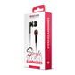 Forever wired earphones Simple jack 3,5mm black universal - LCDEAL