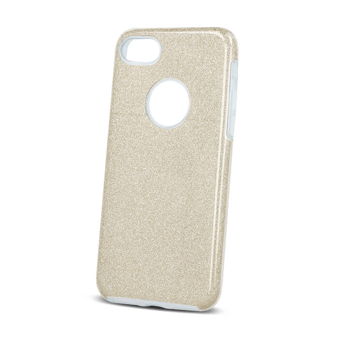 Glitter 3in1 case for iPhone 7 / 8 / SE 2020 / SE 2022 gold - LCDEAL