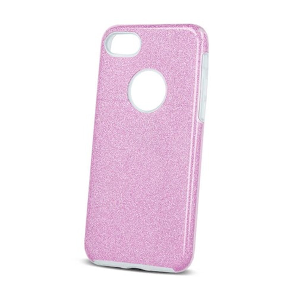 Glitter 3in1 case for iPhone XR pink - LCDEAL