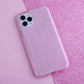 Glitter 3in1 case for iPhone XR pink - LCDEAL