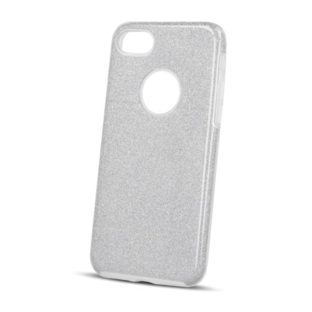 Glitter 3in1 case for iPhone XR silver - LCDEAL