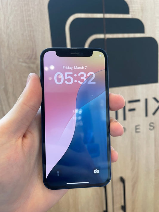 IPHONE 12 MINI 64GB Blue kártyafüggetlen 1 év garancia 92% - LCDEAL
