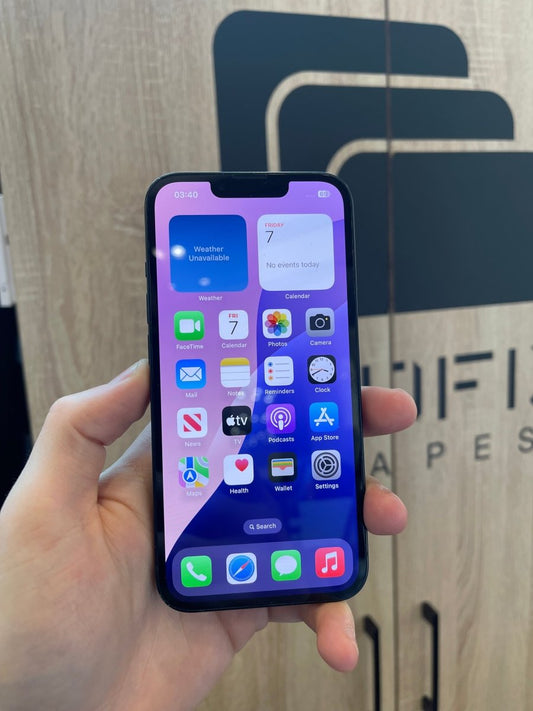 IPHONE 13 128GB BLACK kártyafüggetlen 1 év garancia 82% - LCDEAL