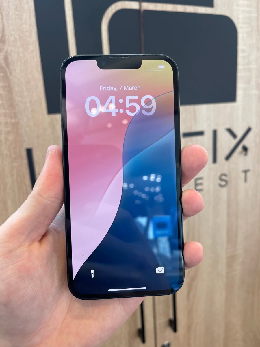 IPHONE 14 128GB BLACK kártyafüggetlen 1 év garancia 84% - LCDEAL