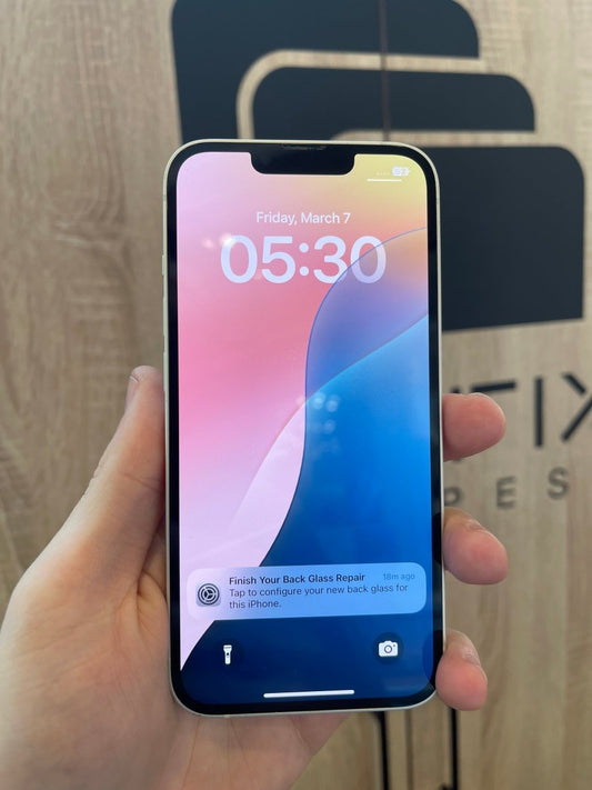 IPHONE 14 128GB WHITE kártyafüggetlen 1 év garancia 85% - LCDEAL
