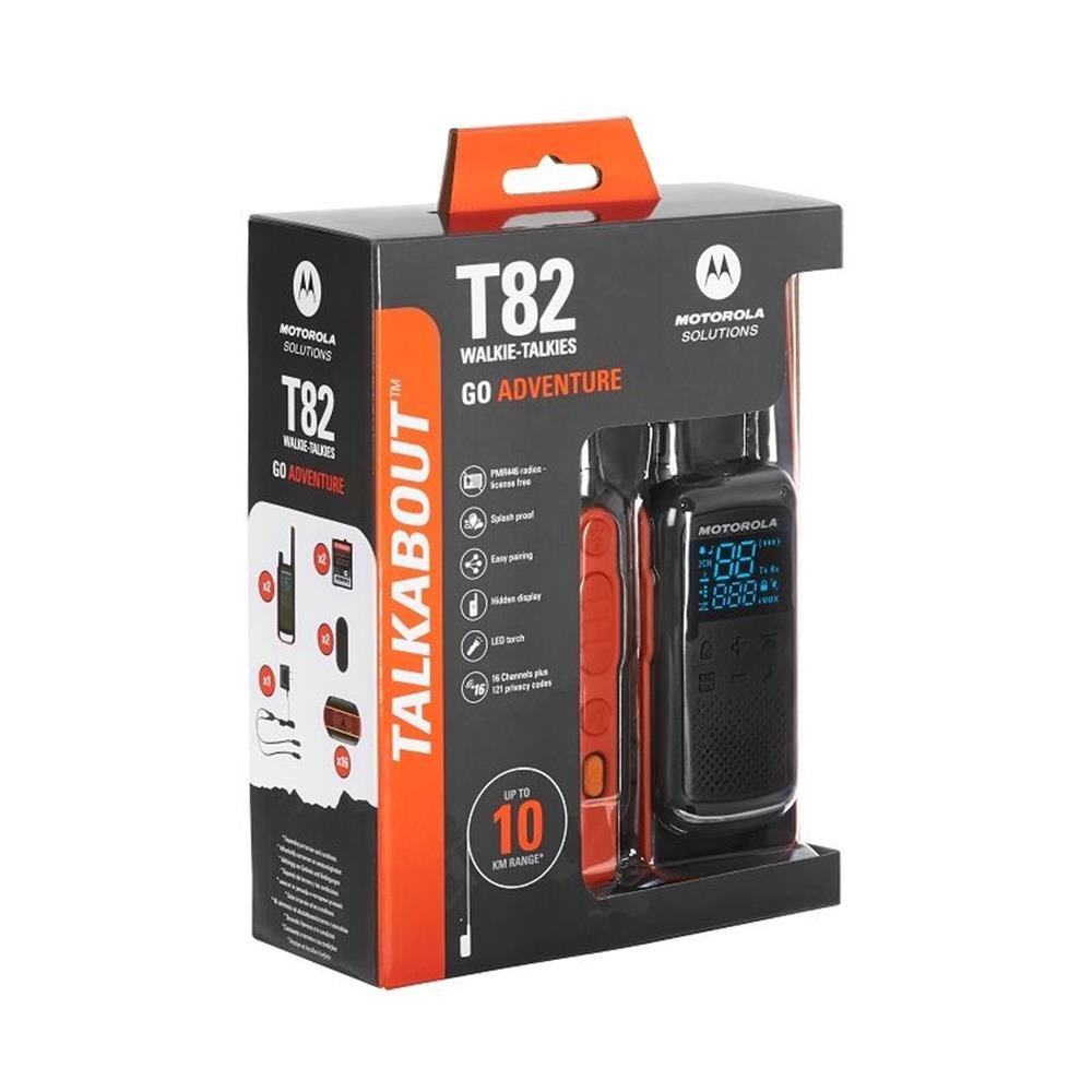 Motorola Talkabout T82 twin - pack + charger - LCDEAL