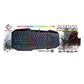 Rebeltec Patrol wire keyboard with backlight black - LCDEAL