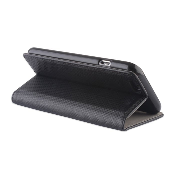 Smart Magnet case for Samsung Galaxy A8 2018 A530 black - LCDEAL