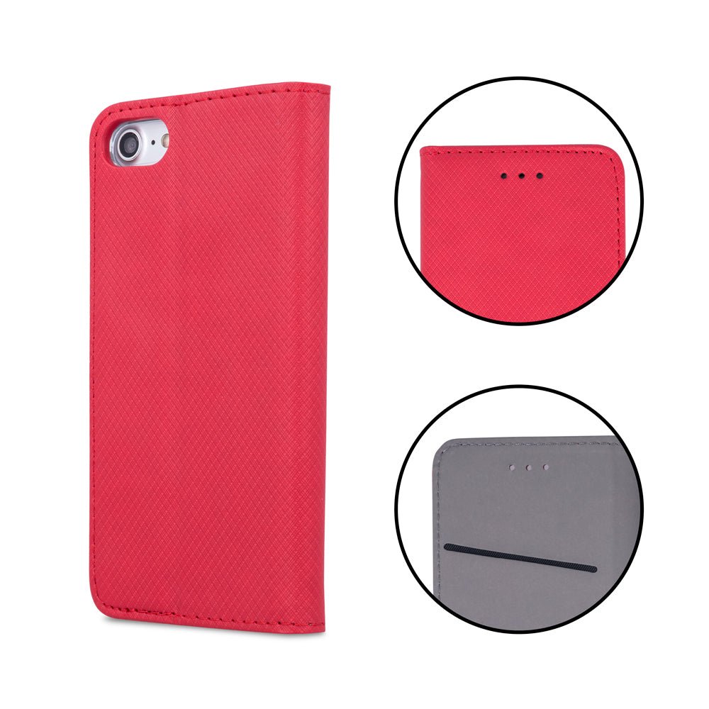 Smart Magnet case for Samsung Galaxy J5 2016 (J510) red - LCDEAL
